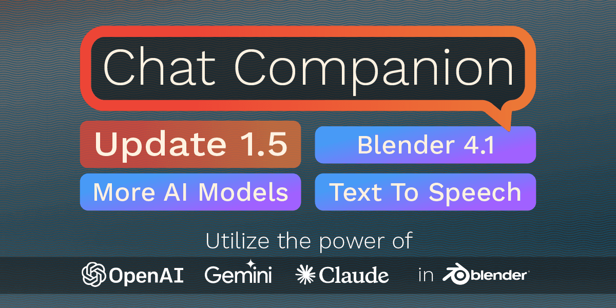 Chat Companion Blender Addon