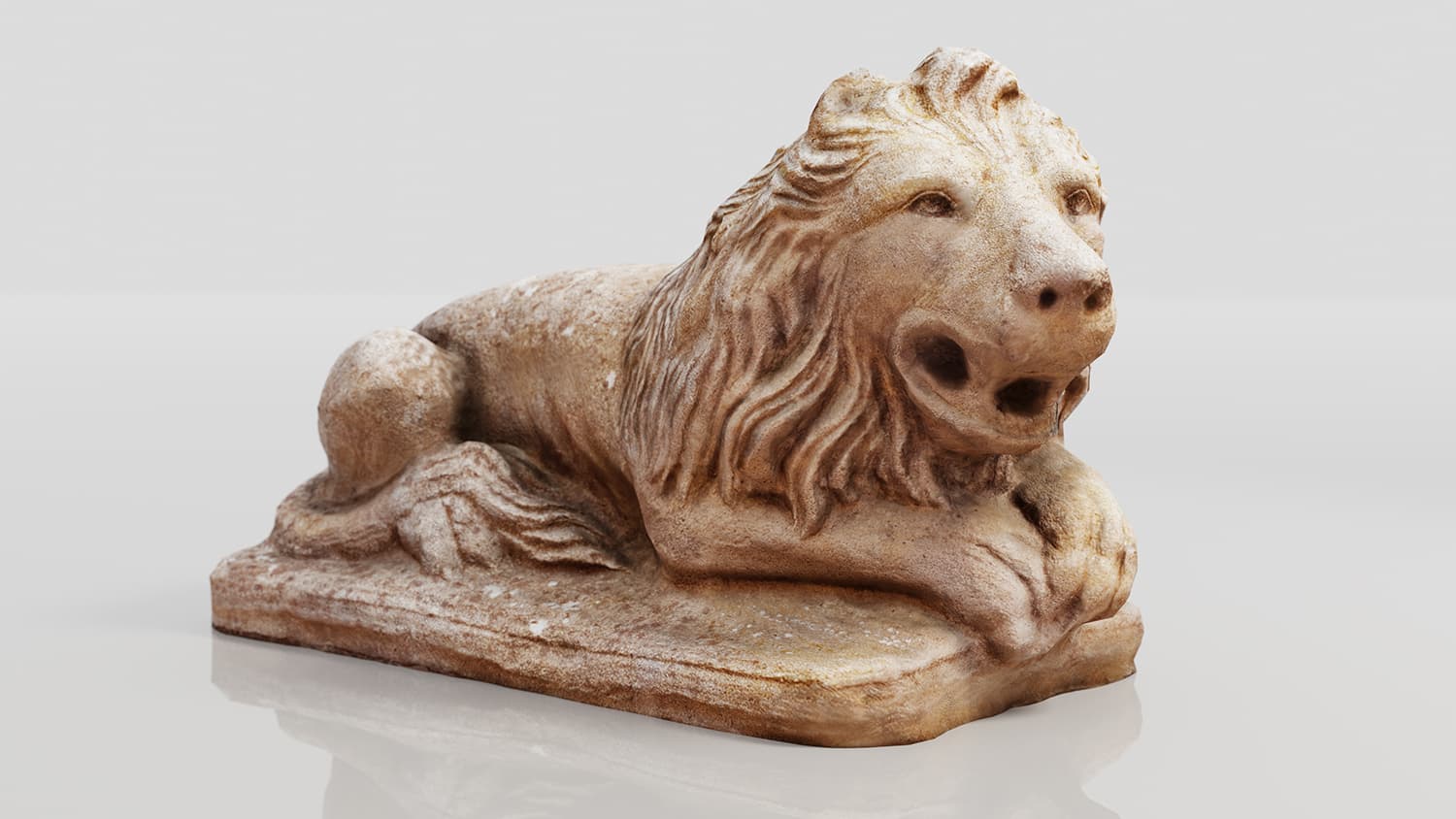 Lion 3D Visualization